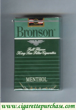 Bronson Menthol cigarettes Full Flavor